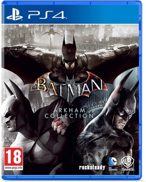 PS4 Batman Arkham Collection / Nowa / Wersja Pudełkowa / PL napisy / 3 gry