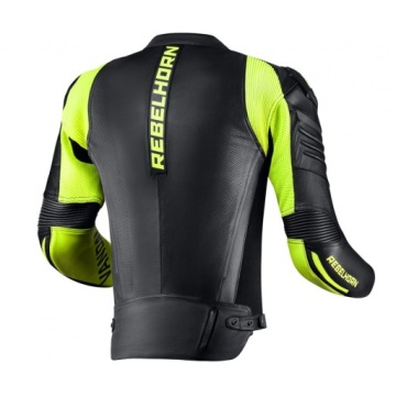 Куртка REBELHORN VANDAL BLACK/FLO YELLOW БЕСПЛАТНО