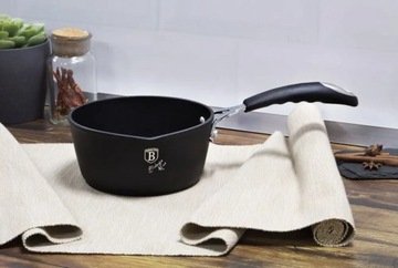 НАБОР ГОРШКОВ 15 ЭЛЕМЕНТОВ BERLINGER HAUS ЧЕРНАЯ ПРОФЕССИОНАЛЬНАЯ ЛИНИЯ BH-6129