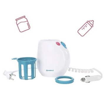 PODGRZEWACZ DO BUTELEK/SŁOICZKÓW WIELOFUNKCYJNY BADABULLE PODRÓŻNY