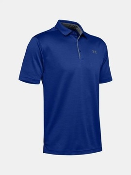 Under Armour Polo Ua Tech 1290140 Niebieski Loose Fit