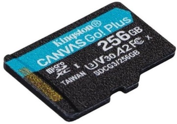 Kingston microSDXC Canvas Go! Плюс 256Гб + адаптер