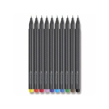 Набор линеров Grip 2010 Faber-Castell в картонной коробке, 10 шт.
