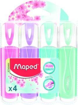 Текстовий маркер Maped Peps pastel компл. 4 шт.