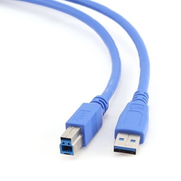 Кабель USB A - USB B Cablexpert CCP-USB3-AMBM-0,5M синий 0,5 м