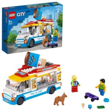LEGO CITY #60253 — Фургон с мороженым + сумка + каталог LEGO 2024