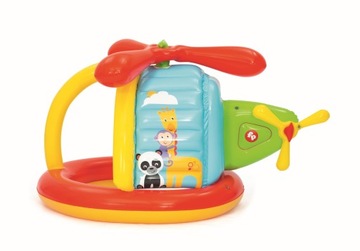 Надувной вертолет Bestway с шариками Fisher Price.