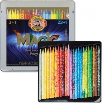 Kredki PROGRESSO MAGIC 8774 24kol Koh-i -Noor