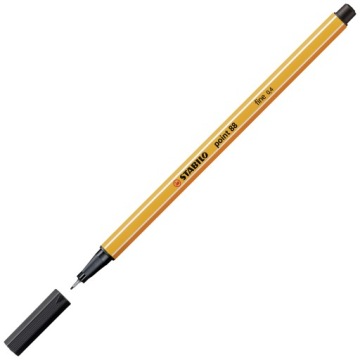 Подводка STABILO Point 88 черная, 5 шт.