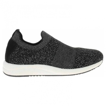 CAPRICE Sneakersy 9-24703-28 Black Knit 035