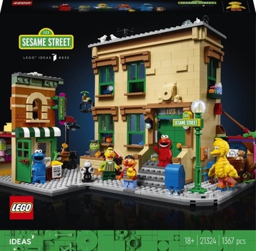 LEGO Ideas 21324 Ulica Sezamkowa