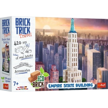 TREFL Цеглинка TRICK Конструктор митні збори 420 ел. Empire State Building