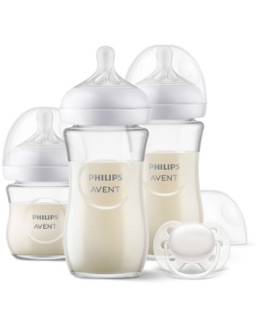 PHILIPS AVENT Стеклянная подарочная бутылочка для новорожденных SCD878/11