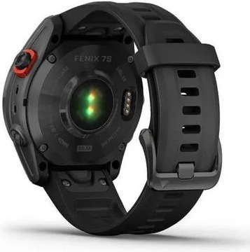 Умные часы GARMIN Fenix ​​7S Solar, черные с ремешком