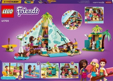 LEGO Friends 41700 — Роскошный пляжный кемпинг