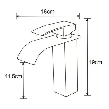 MEXEN ARIES BATERIA UMYWALKOWA MOSIĄDZ CHROM