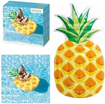 Intex 58761 Materac do pływania Ananas