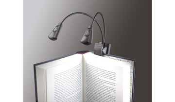 K&M 12243-000-55 Лампа настольная 2x гибкая шея