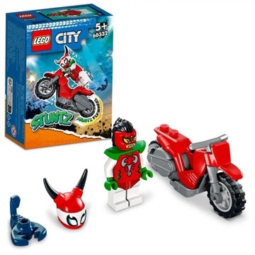 Lego CITY 60332 Motocykl kaskaderski brawurowego skorpiona