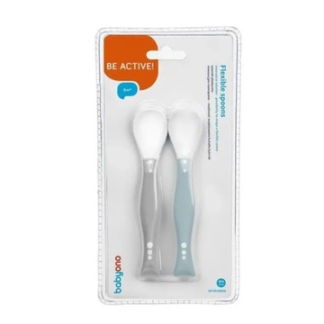 BabyOno Художественные ложки 6 м + 2 шт.