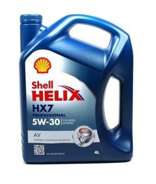 OLEJ SHELL 5W-30 HELIX HX7 PROFESS AV 4L