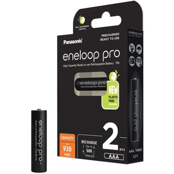 ENELOOP PRO AAA БАТАРЕИ 930 МАЧ 2X ФОТО/ЛАМПЫ