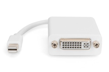 Кабель-переходник miniDisplayPort 1.1a Тип miniDP/DVI-I (24+5), M/F белый 0,15 м