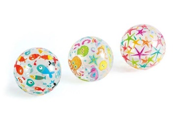 Надувной пляжный мяч АНАНАСЫ 51см INTEX