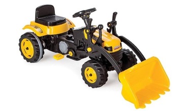 ПЕДАЛЬНЫЙ ТРАКТОР ДЛЯ ДЕТЕЙ, ОГРОМНЫЙ XXL, ЭКСКАВАТОР С XXL ПЛЕЧОМ