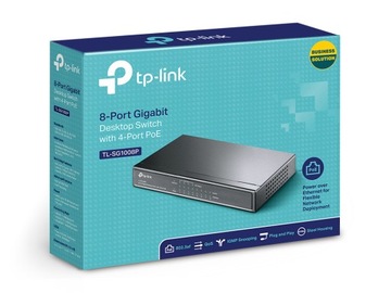 Коммутатор TP-LINK SG1008P 8x1 ГБ PoE