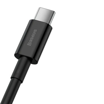 Кабель Baseus USB-A на USB-C, 66 Вт, 6 А, 2 м, шнур