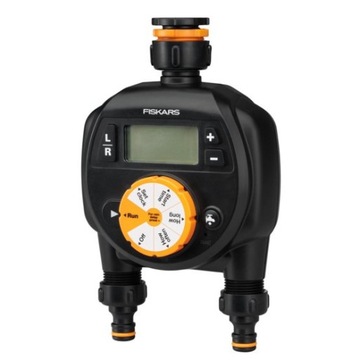 Электронный контроллер двойного полива Fiskars.