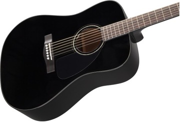 Акустическая гитара Fender CD-60 V3 DS Black WN