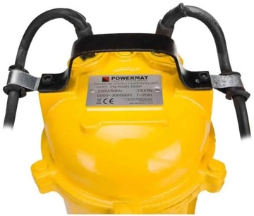 Насос POWERMAT для воды в септике с измельчителем Float 750W 25000 л/ч