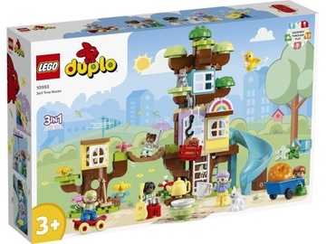 LEGO Duplo 10993 Большой набор «Дом на дереве 3 в 1»