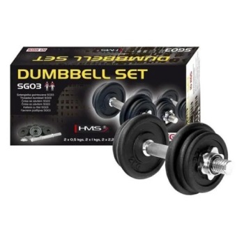 Гантель регулируемая гантель HMS 10 кг