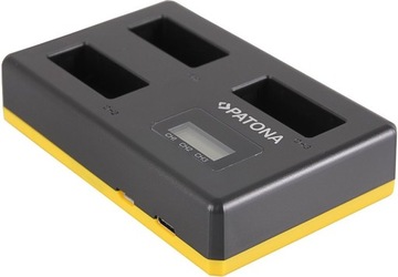 PATONA USB зарядное устройство с тройным ЖК-дисплеем для Canon LP-E17