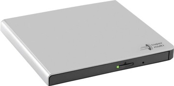 Внешний DVD-рекордер HITACHI LG GP57ES40 Slim BOX USB серебристый