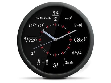 Часы Математика Подарок программиста Информатика