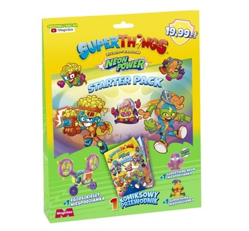 SUPERTHINGS 11 NEON POWER STARTER PACK Zestaw startowy ZINGS