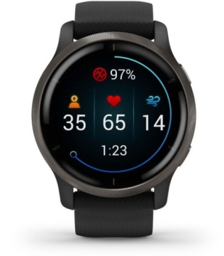 Умные часы Garmin Venu 2 черные