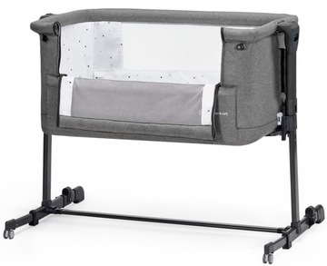 Детская кроватка Neste Grow 3-в-1 с заниженным дном Серый