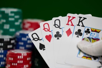 Фишки для покера 100 шт. Велосипед 10716