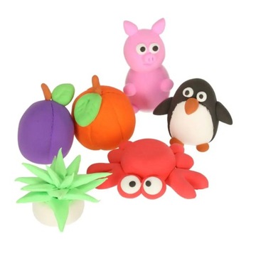 Полимерная пенопластовая глина Пластилин 12 цветов Пластиковая глина Глина для лепки