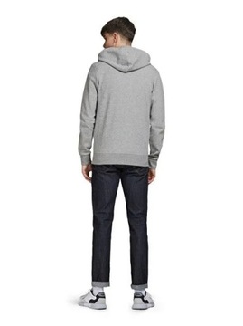 Jack&Jones Bluza Basic 12181901 Szary Regular Fit