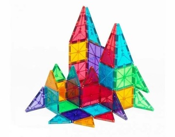 Магнитные кирпичи 100 шт. Magna-Tiles