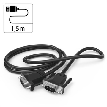 D-Sub (VGA) Кабель Hama VGA 1,5 м
