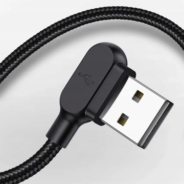 MCDODO УГЛОВОЙ КАБЕЛЬ QC USB LIGHTNING LED 2A 1,8M