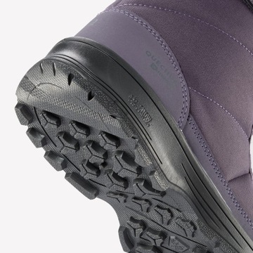 Quechua SH100 Теплые непромокаемые детские походные ботинки для снега