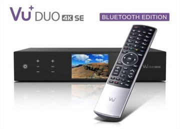 Dekoder satelitarny Tuner TV VU+ Duo 4K SE Dual Tuner DVB-S2X FBC BT HDMI